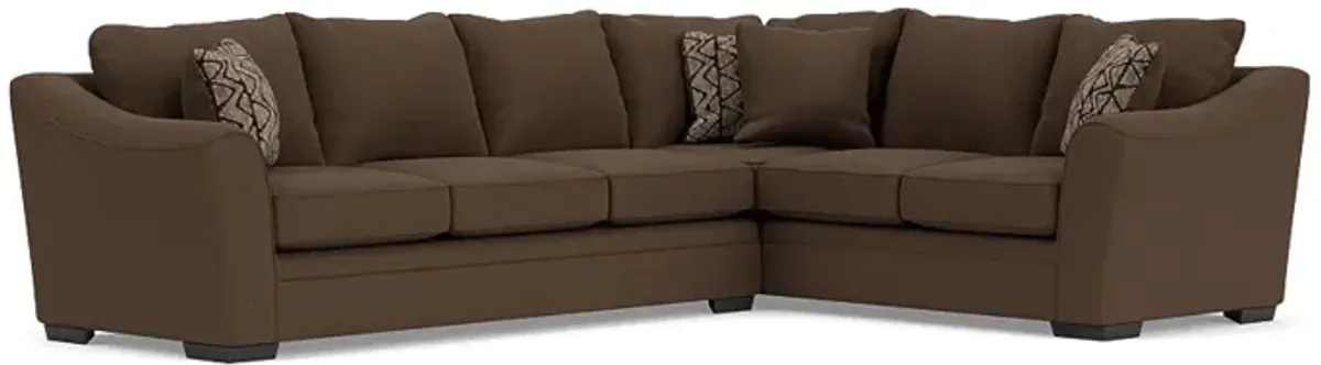 Brazil Tux Sofa Sectional, Left Facing - Custom Order