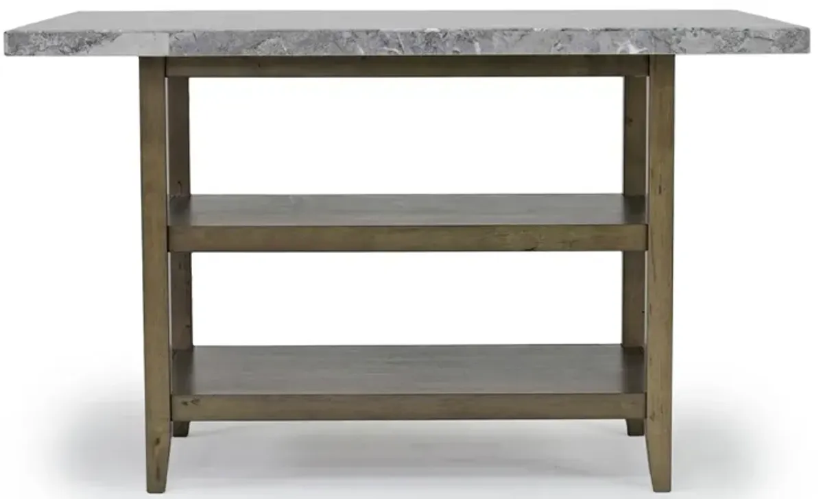 Brighton Counter Height Dining Table in Gray