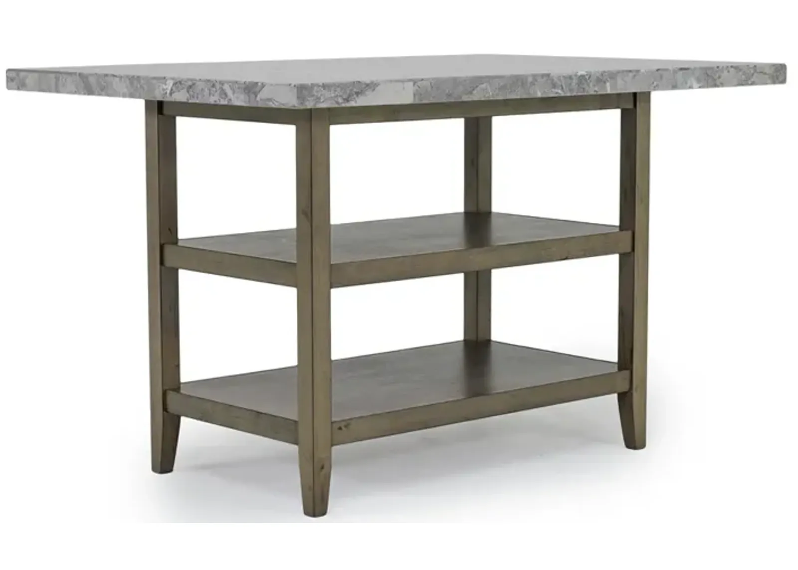 Brighton Counter Height Dining Table in Gray