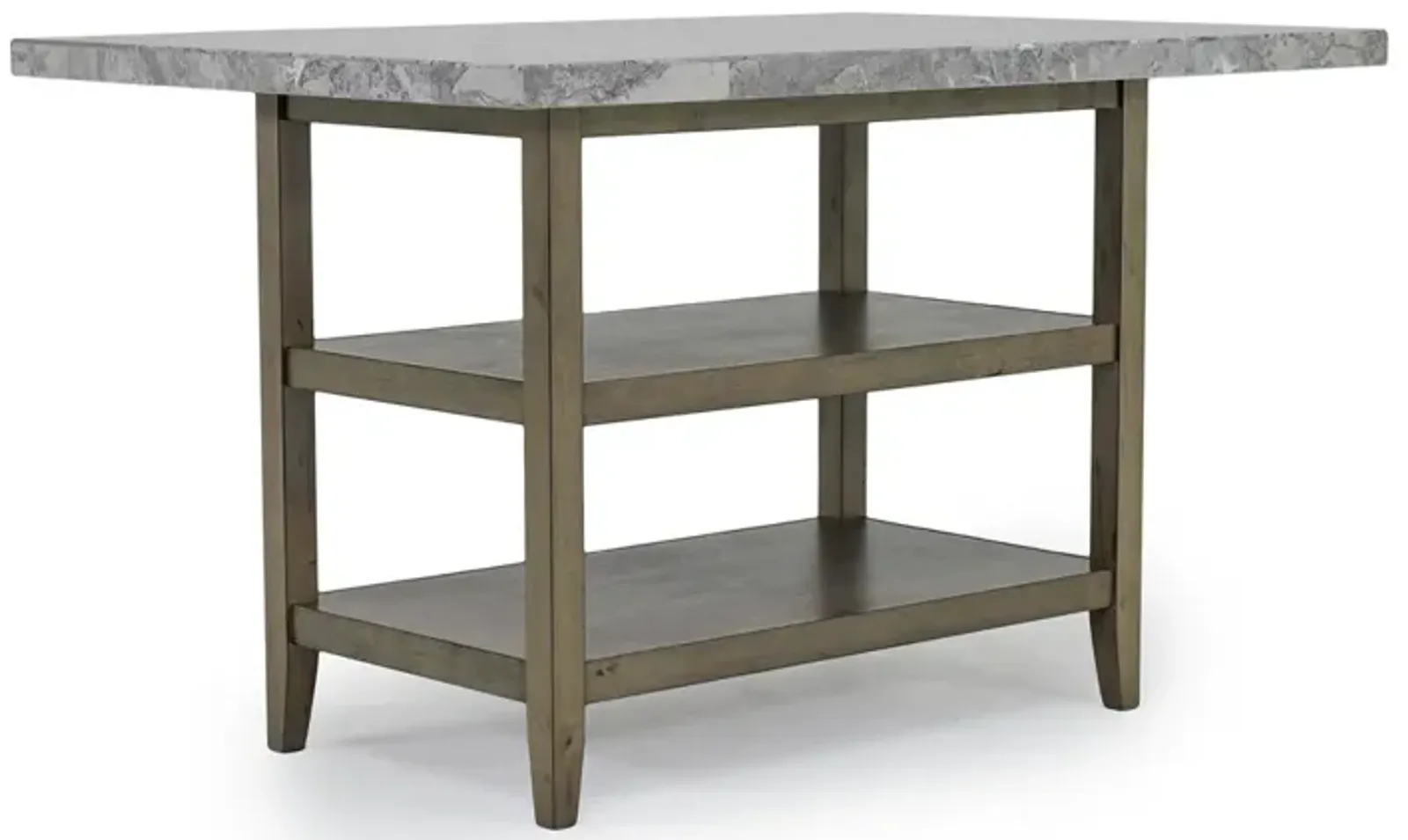 Brighton Counter Height Dining Table in Gray