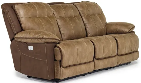 Bubba 2 Power Sofa in Brown