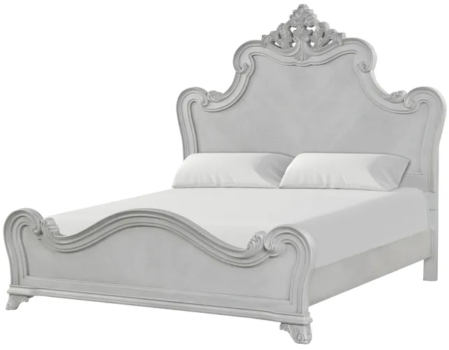 Cambria Panel Bed in Mist Gray, Eastern King