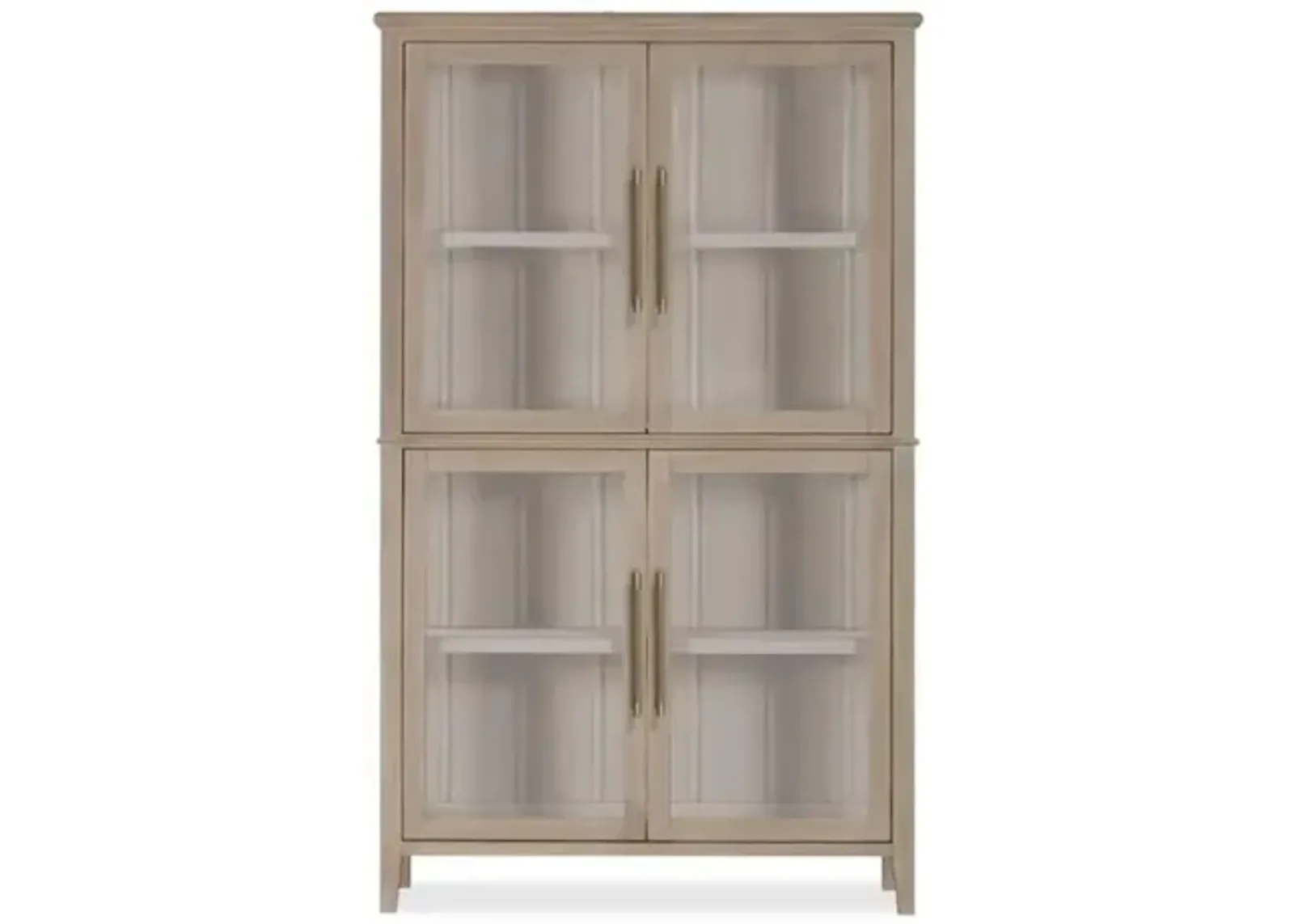 Camden Curio Cabinet in Chai