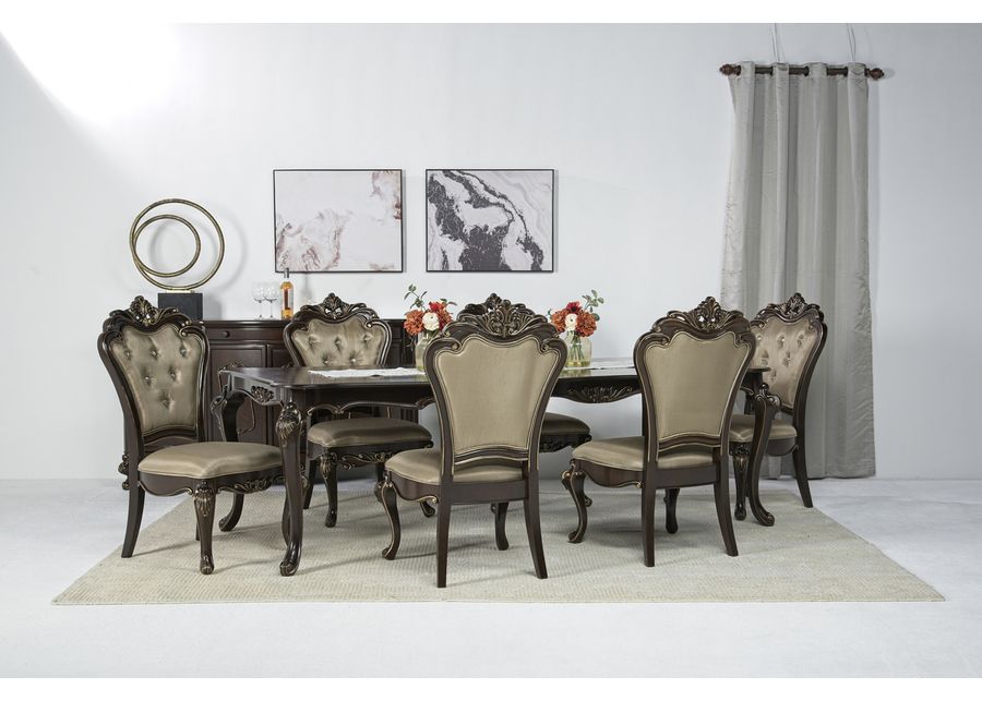 Constantine Dining Table & 6 Chairs in Cherry