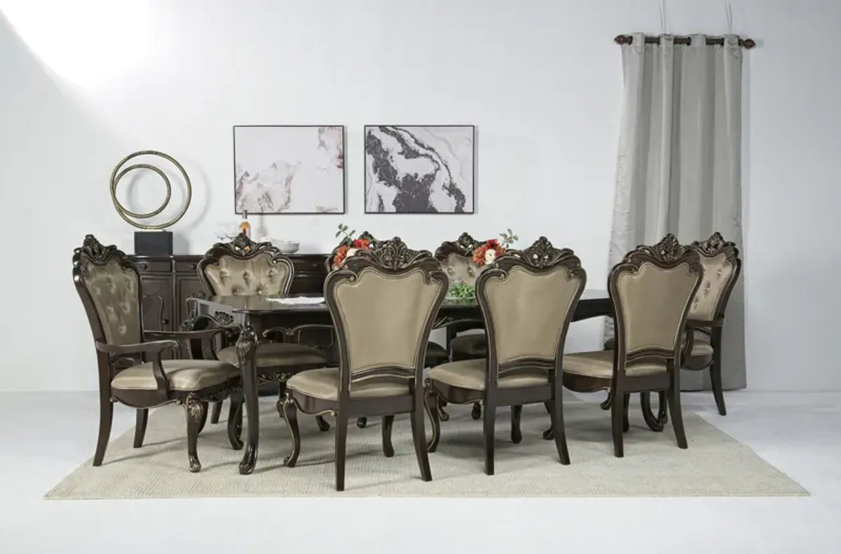 Constantine Dining Table, 6 Chairs & 2 Arm Chairs in Cherry