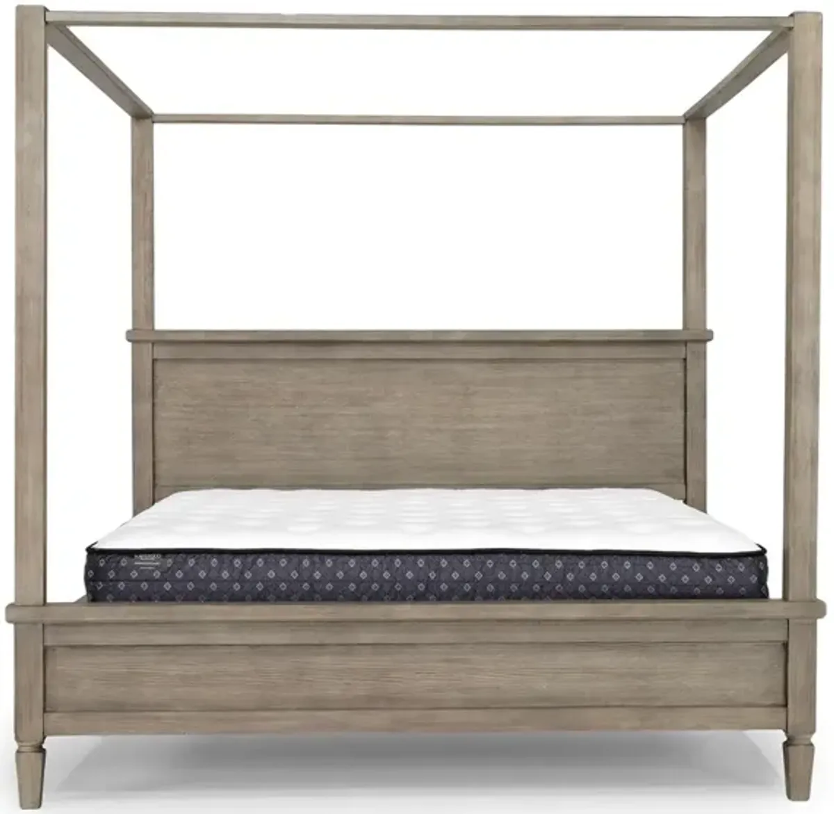 Country Side Canopy Bed in Brown,CA King