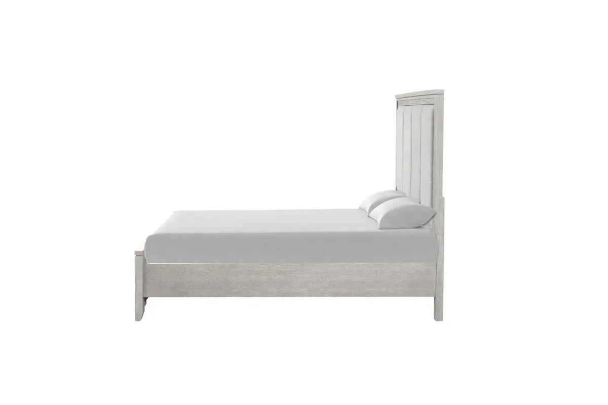 Fiona Storage Bed in Mist Gray, Eastern King