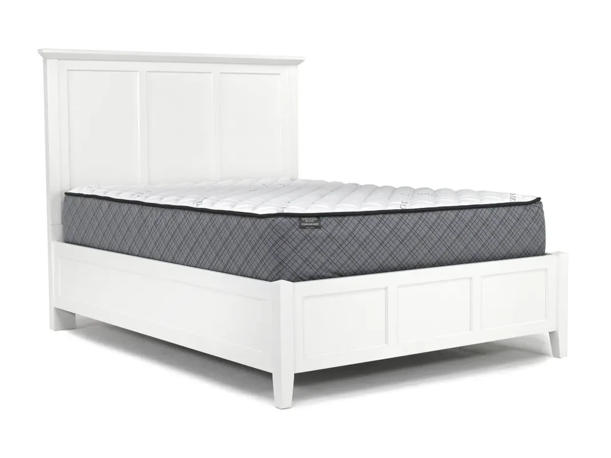 Grace Panel Bed in Snowfall, Queen