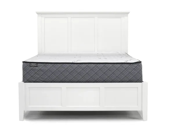 Grace Panel Bed in Snowfall, Queen