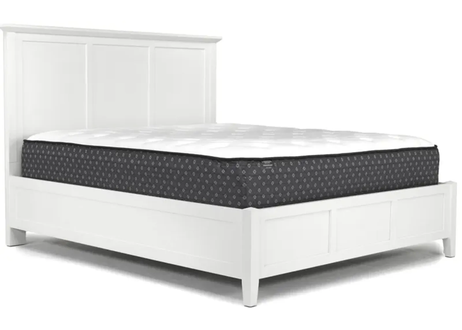 Grace Panel Bed in Snowfall, CA King