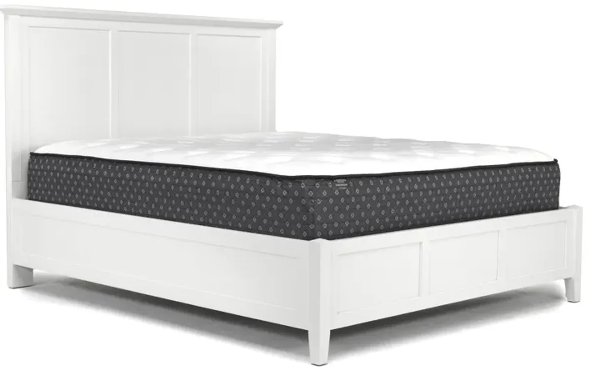 Grace Panel Bed in Snowfall, CA King