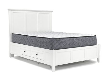 Grace Storage Bed in Snowfall, Queen