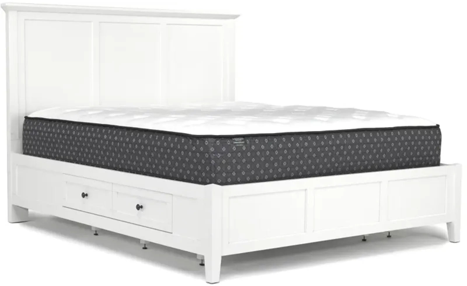 Grace Storage Bed in Snowfall, Eastern King