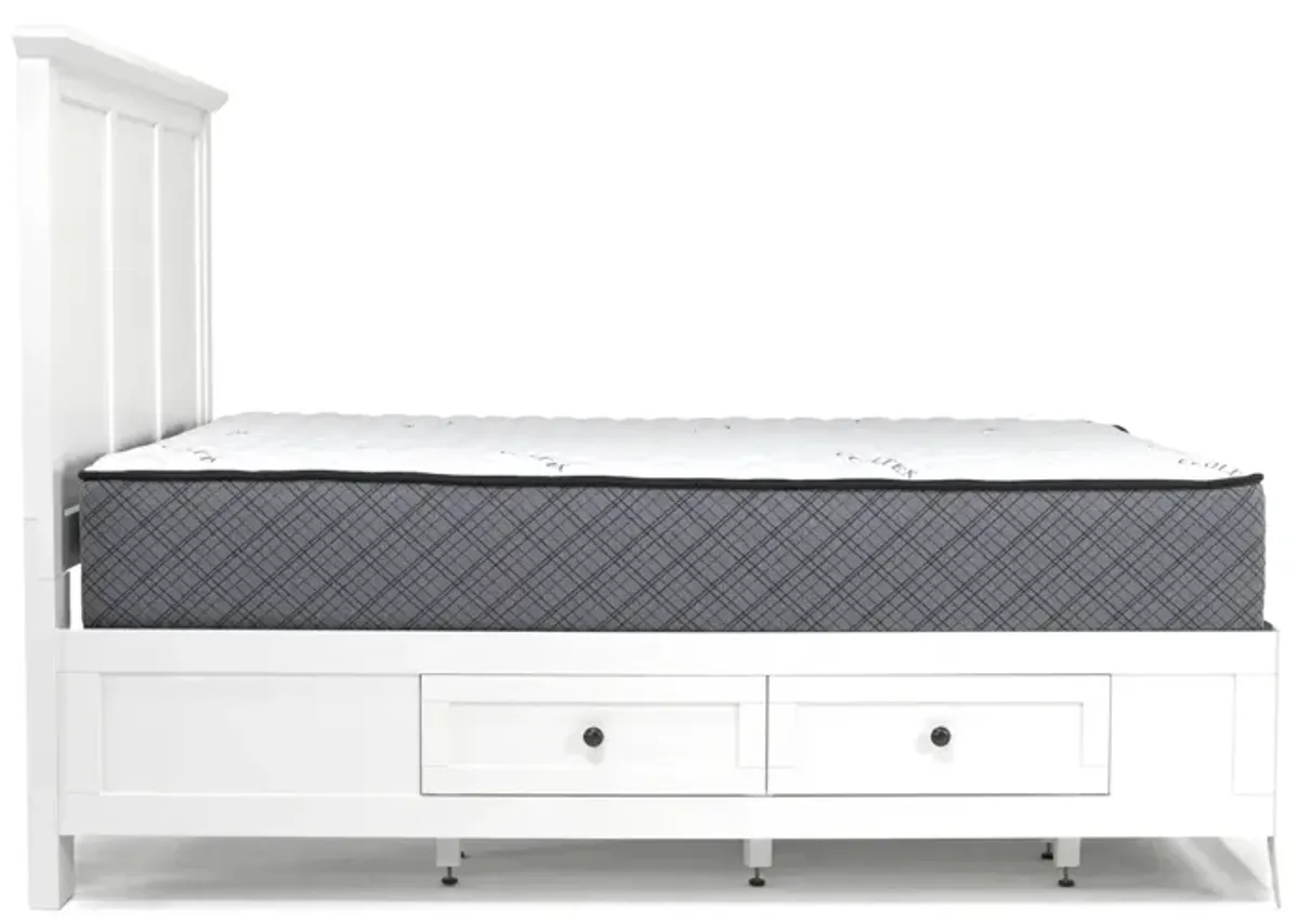 Grace Storage Bed in Snowfall, Full