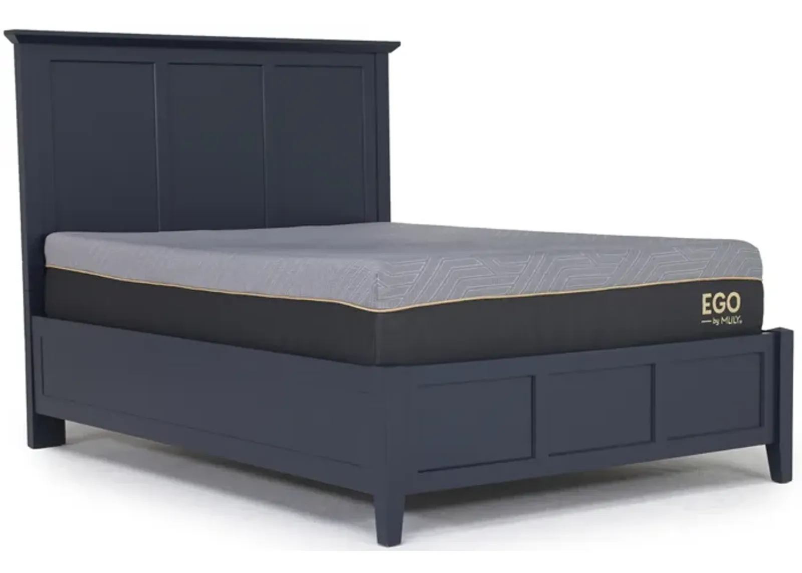 Grace Panel Bed in Blueberry, Queen