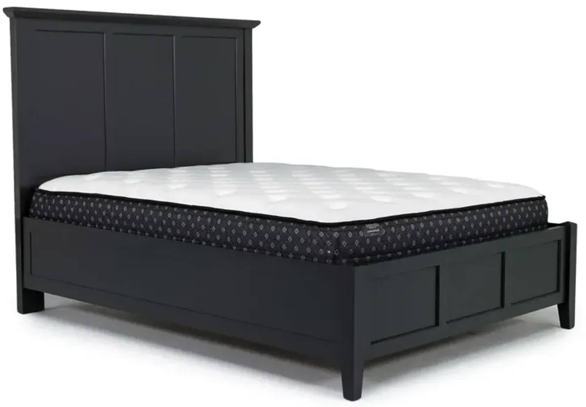 Grace Panel Bed in Raven, Queen
