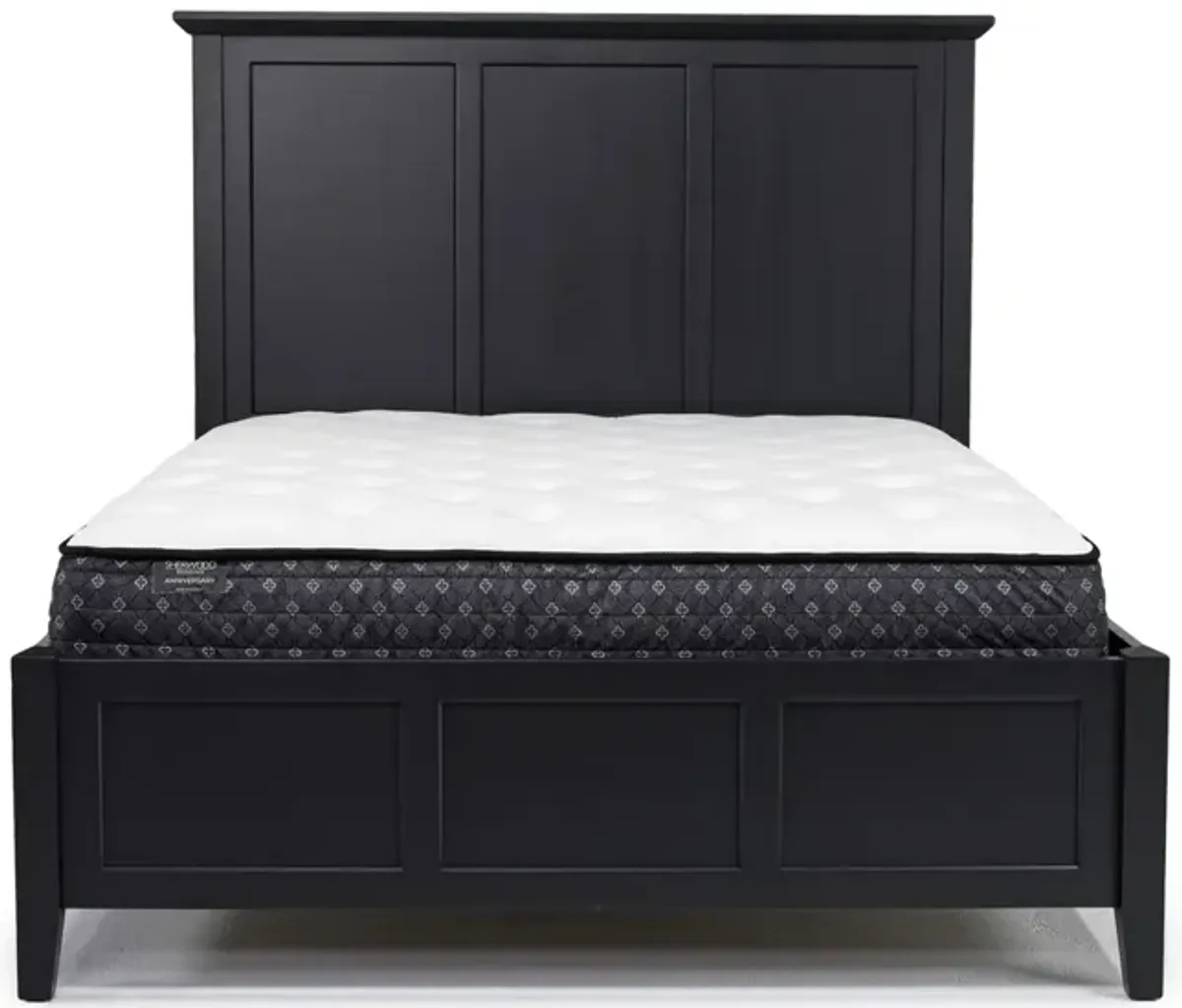 Grace Panel Bed in Raven, Queen