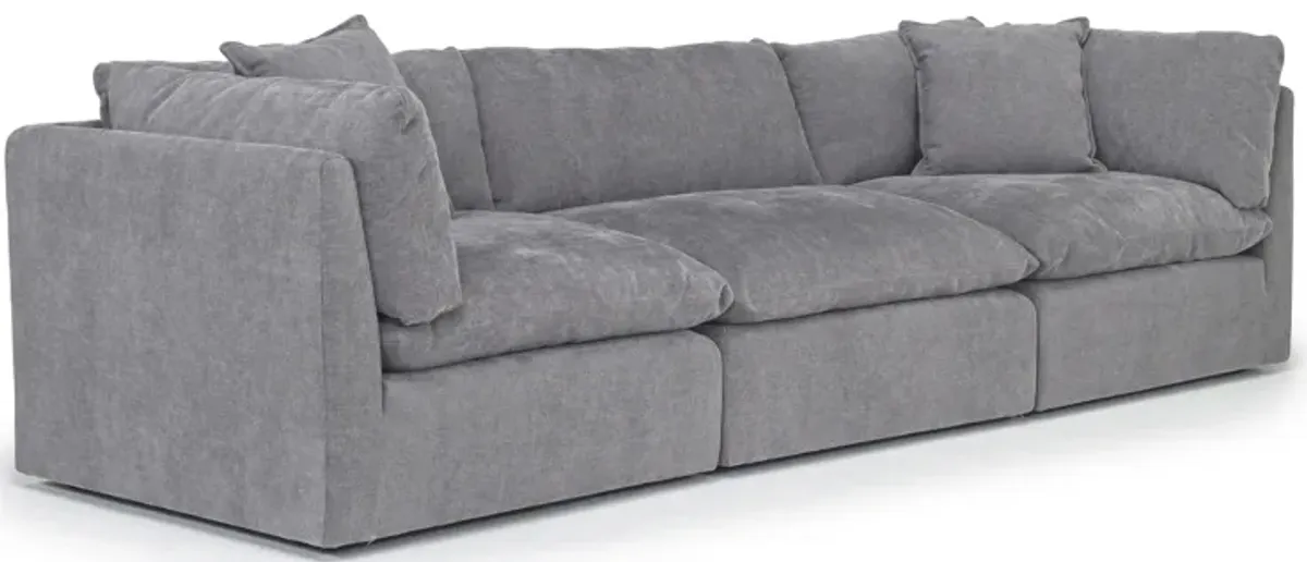 Harrison Sofa in Helio Pewter 100