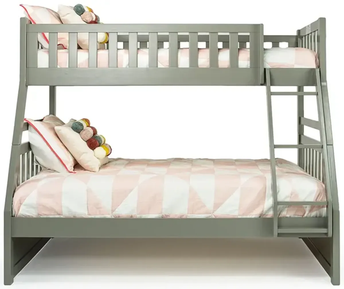 Hayden Bunk Bed in Gray, Twin/Full