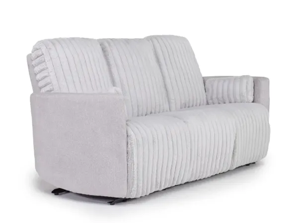 Jessica Reclining Sofa in Presley Fog/Charlotte Mist