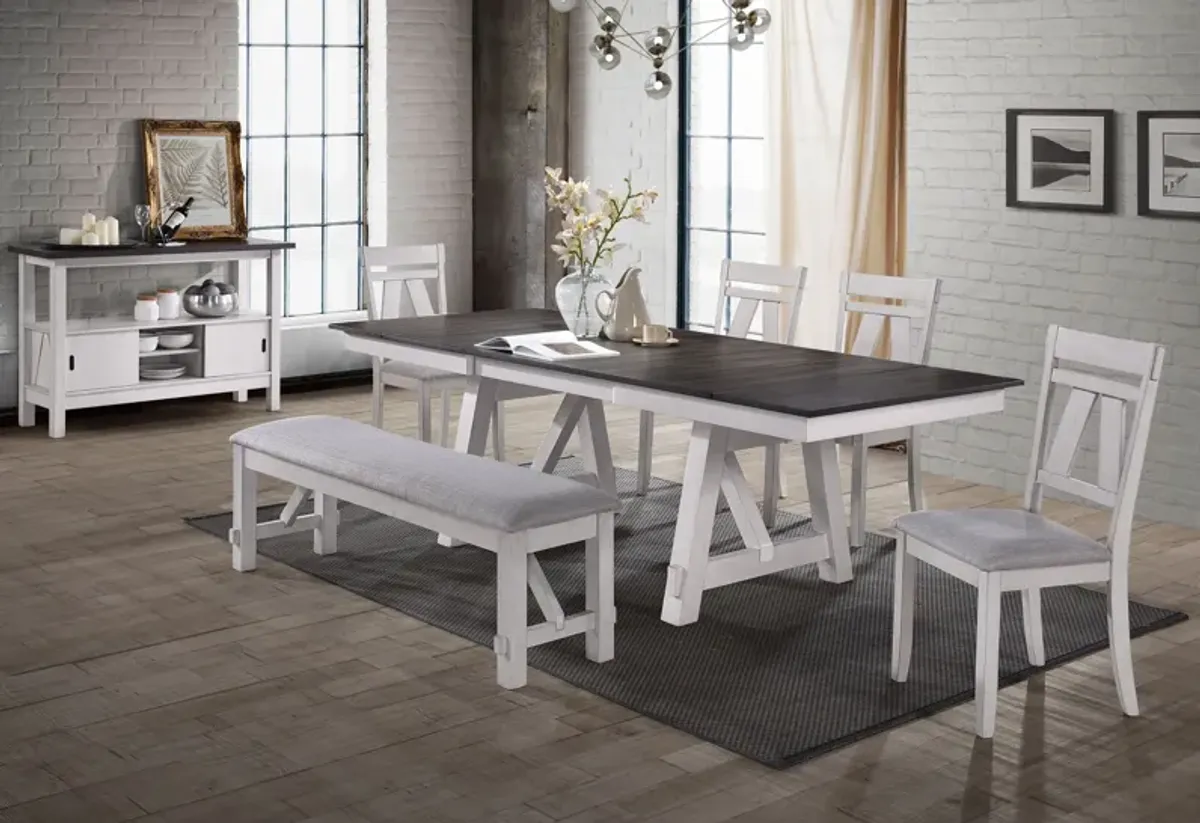 Maisie Dining Table in White