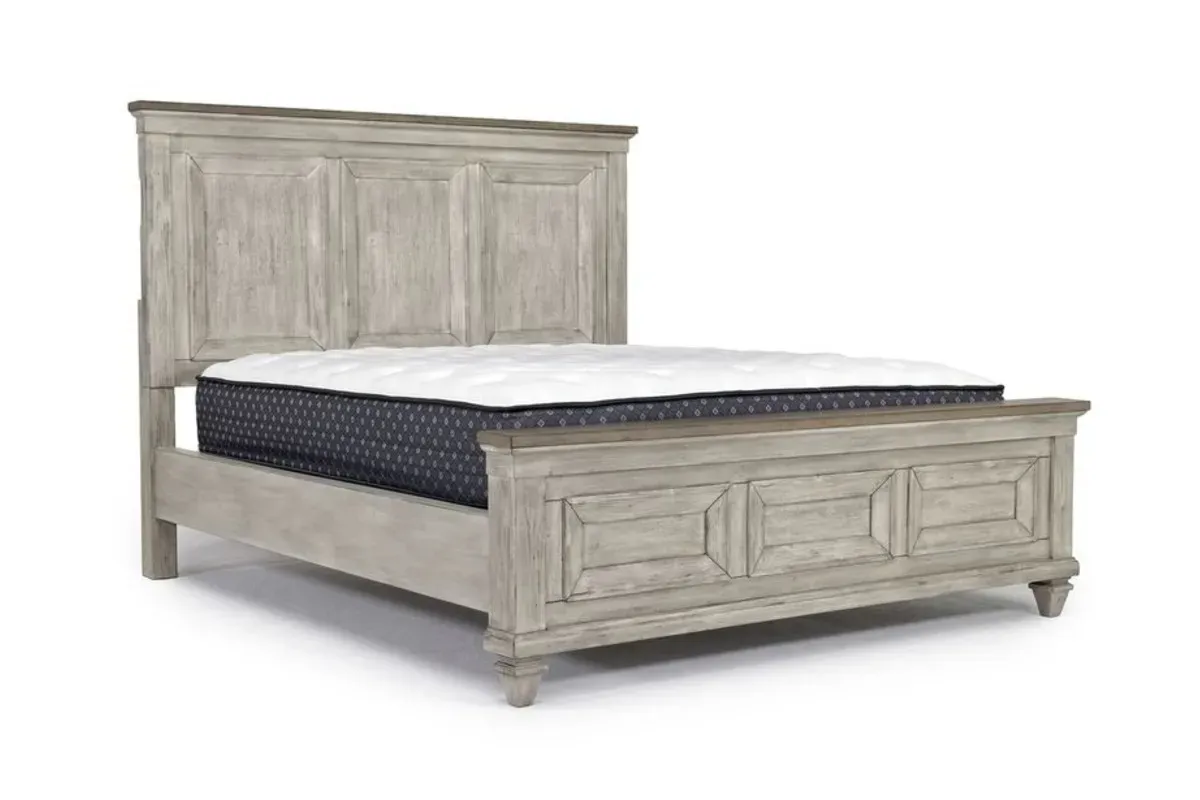 Mariana Panel Bed in Vintage Creme, CA King