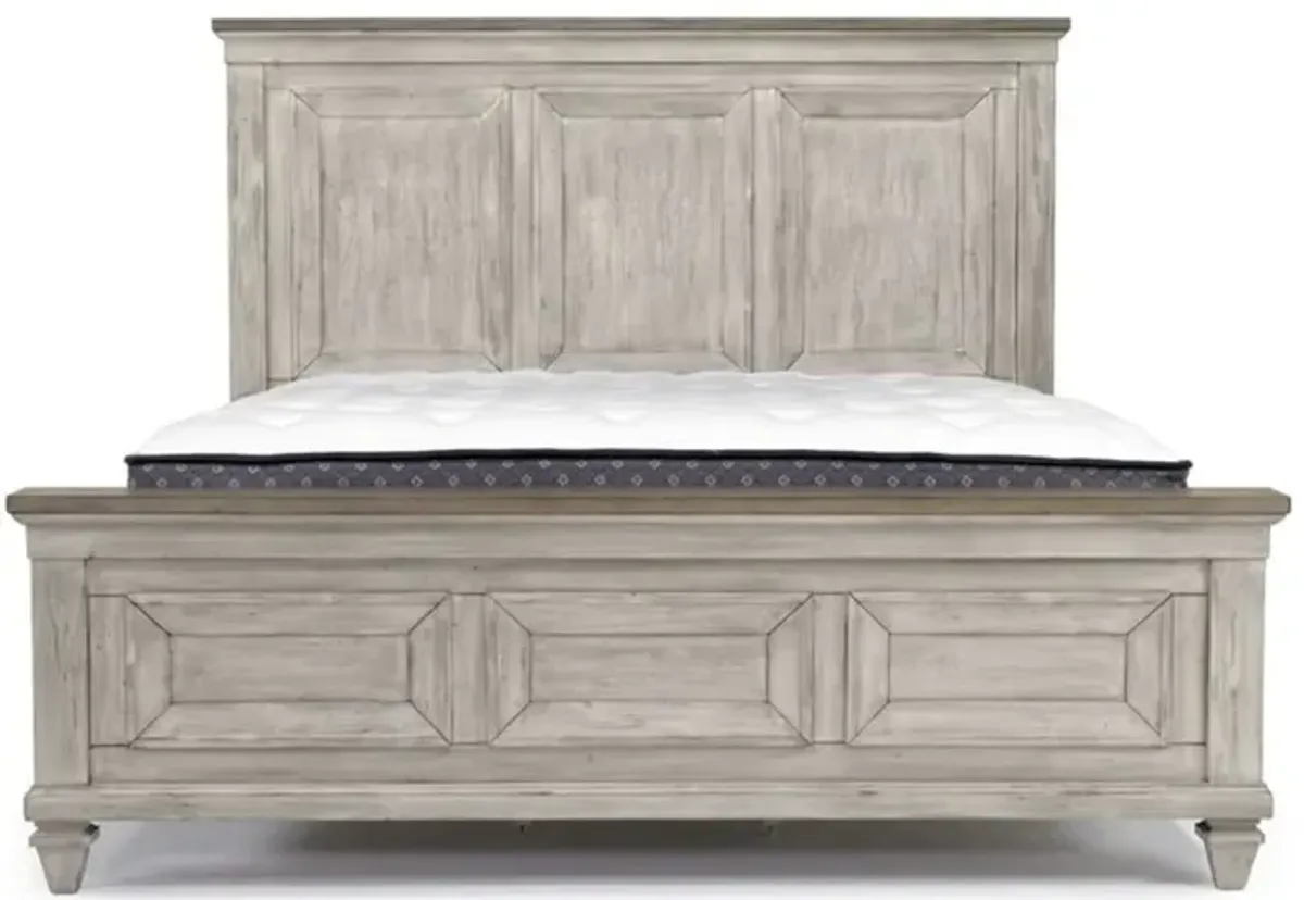 Mariana Panel Bed in Vintage Creme, CA King