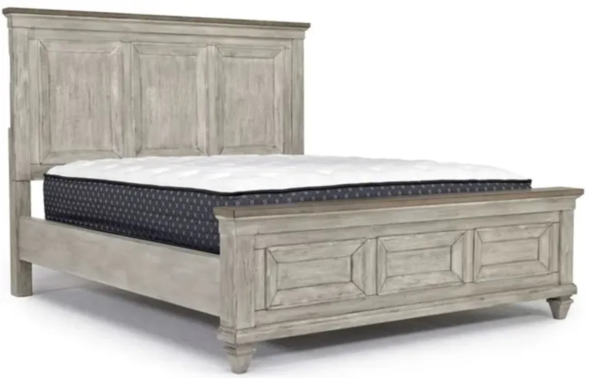 Mariana Panel Bed in Vintage Creme, CA King