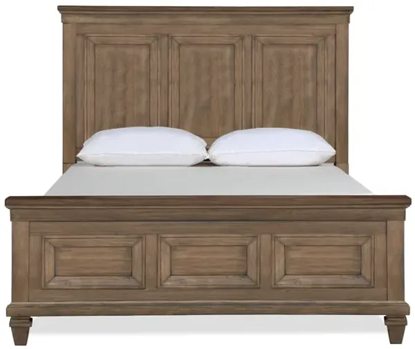 Mariana Panel Bed in Vintage Mocha, Queen 