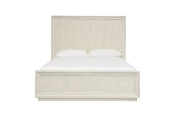 Maxime Platform Bed, Dresser, Mirror & Nightstand in Sugar, CA King