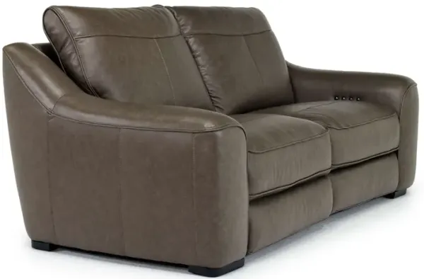 Mayflower 2 Power Loveseat in Seville Umber