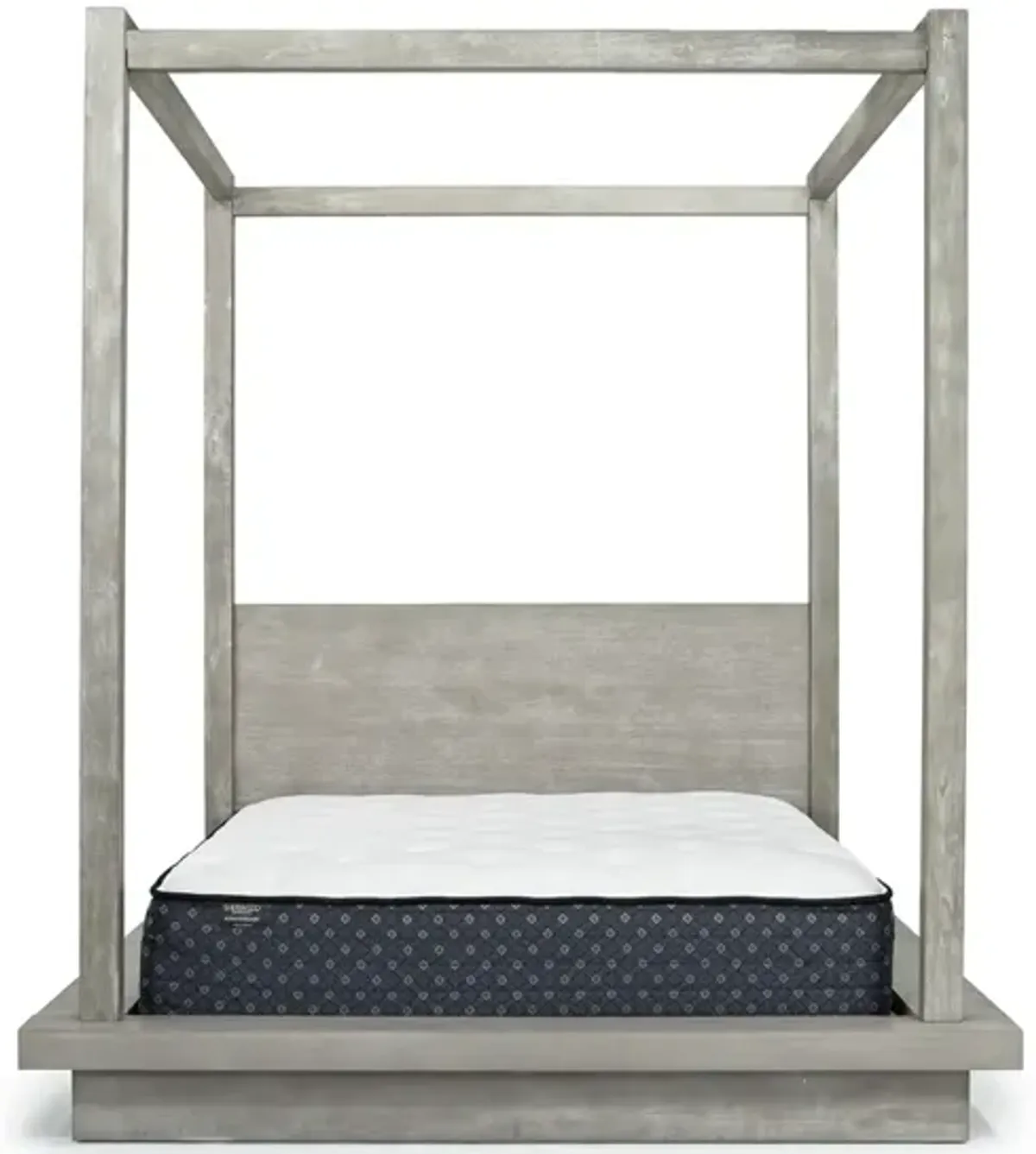 Melbourne Canopy Bed in Mineral, Queen