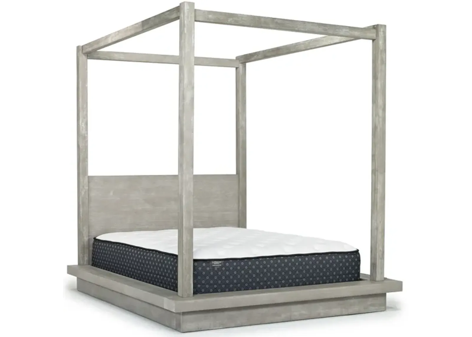 Melbourne Canopy Bed in Mineral, Queen