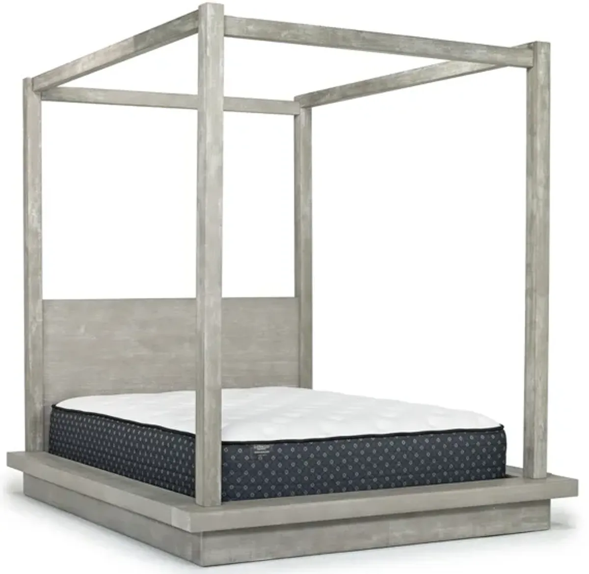 Melbourne Canopy Bed in Mineral, Queen