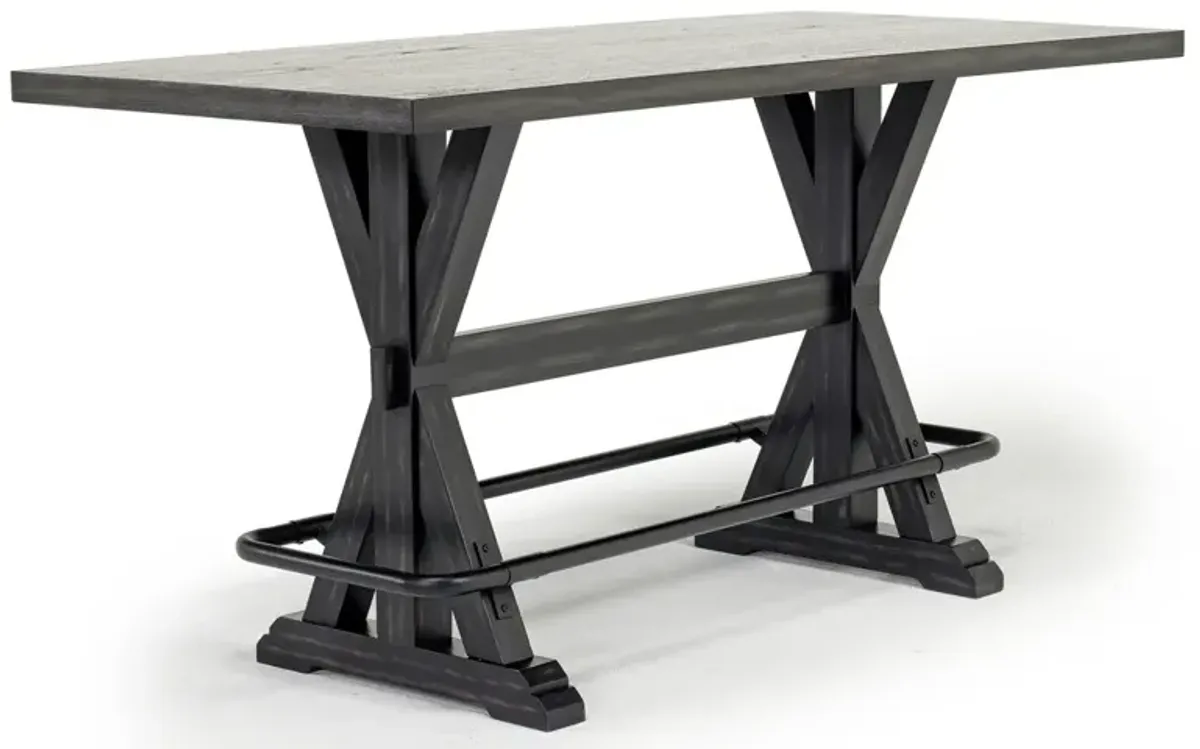 Memphis Counter Height Dining Table in Espresso