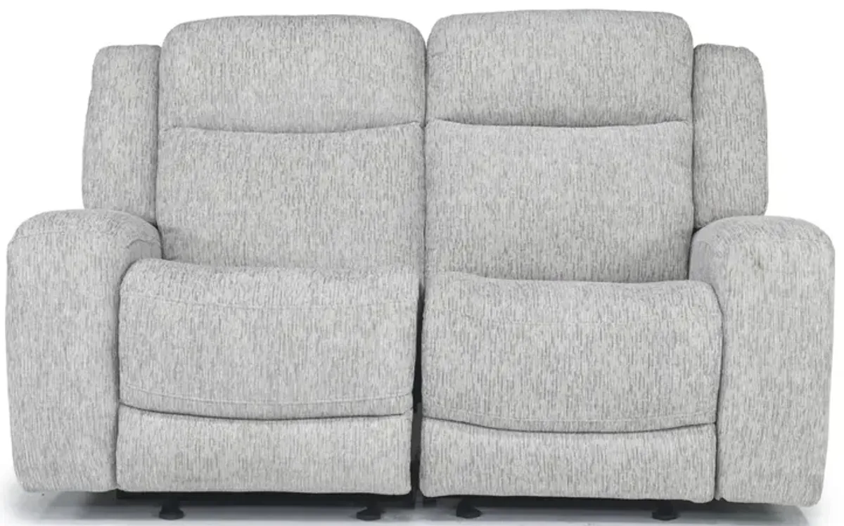 Opal Reclining Loveseat in Dove