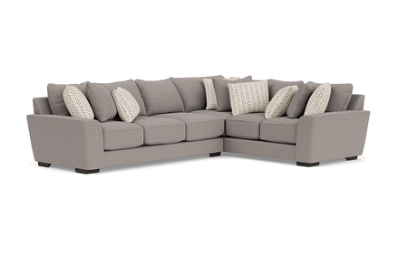 Oracle Tux Sofa Sectional, Left Facing, Down - Custom Order
