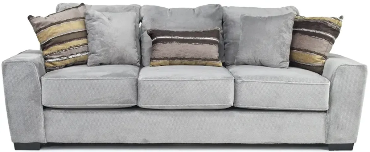 Oracle Queen Sleeper Sofa w/ Mattress in Cooper Platinum