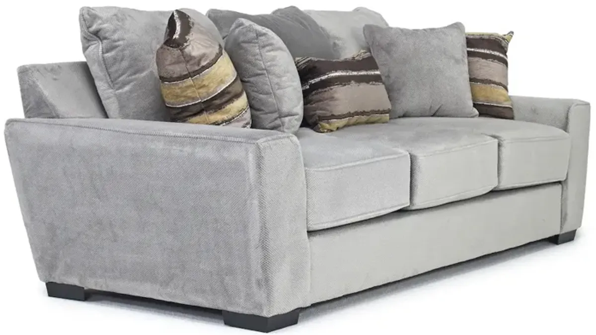 Oracle Queen Sleeper Sofa w/ Mattress in Cooper Platinum