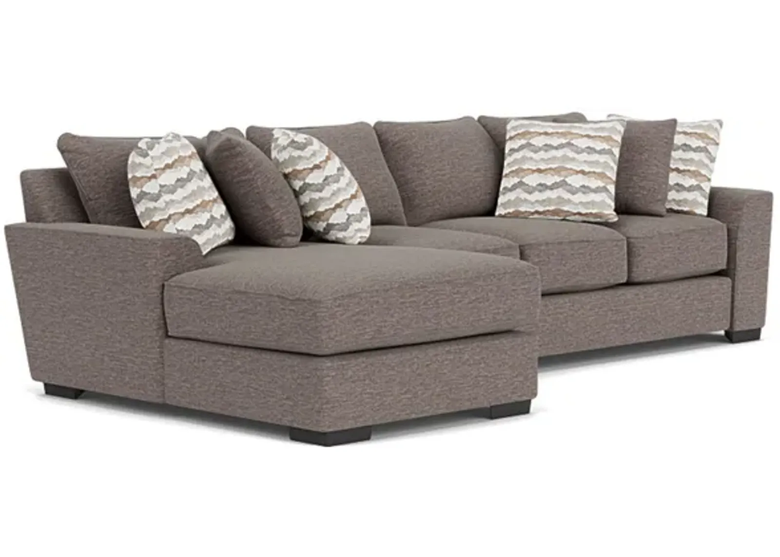 Oracle Sofa Chaise in Regis Sable II, Left Facing