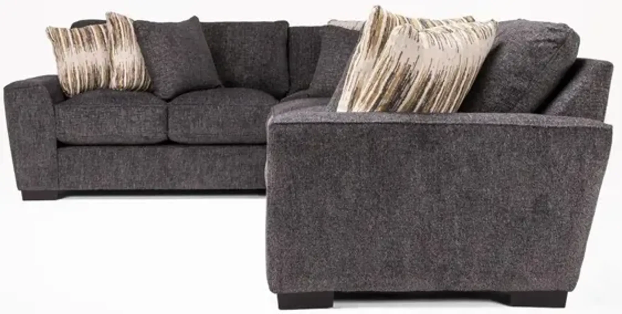 Oracle Tux Sofa Sectional In Envy Ebony Right Facing Mor Furniture ...