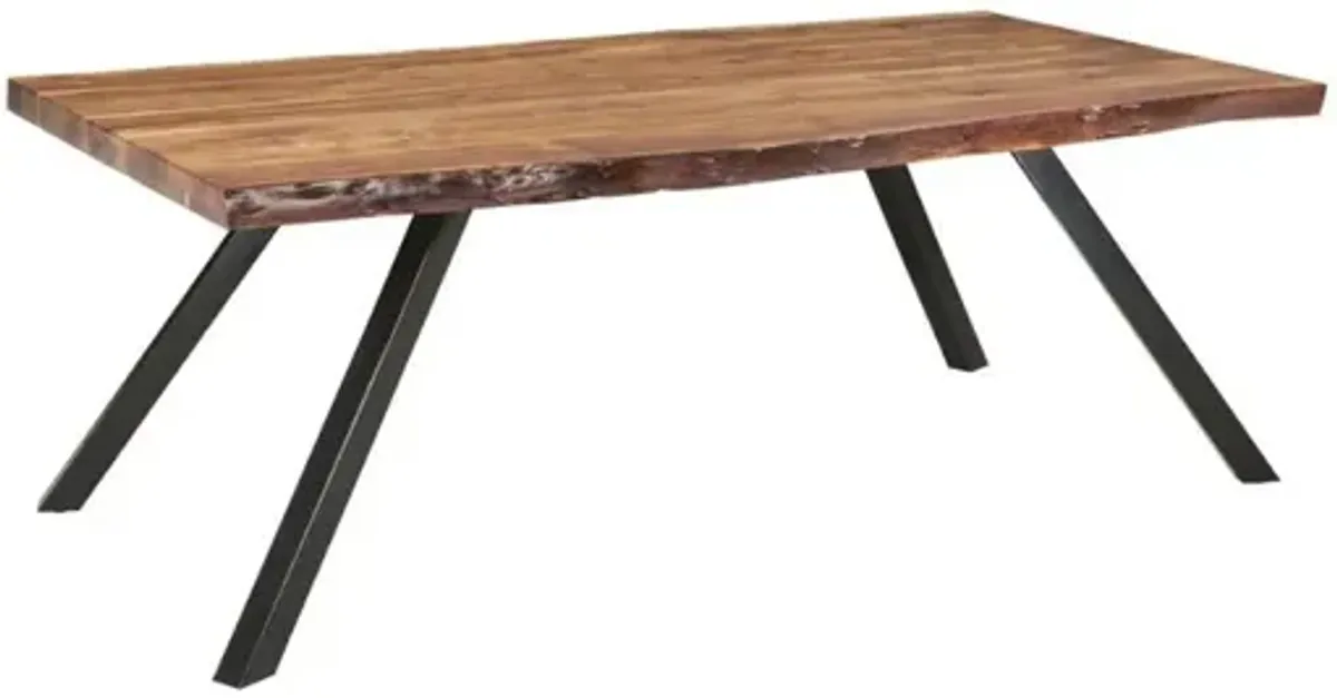 Reese Dining Table & Bench in Natural