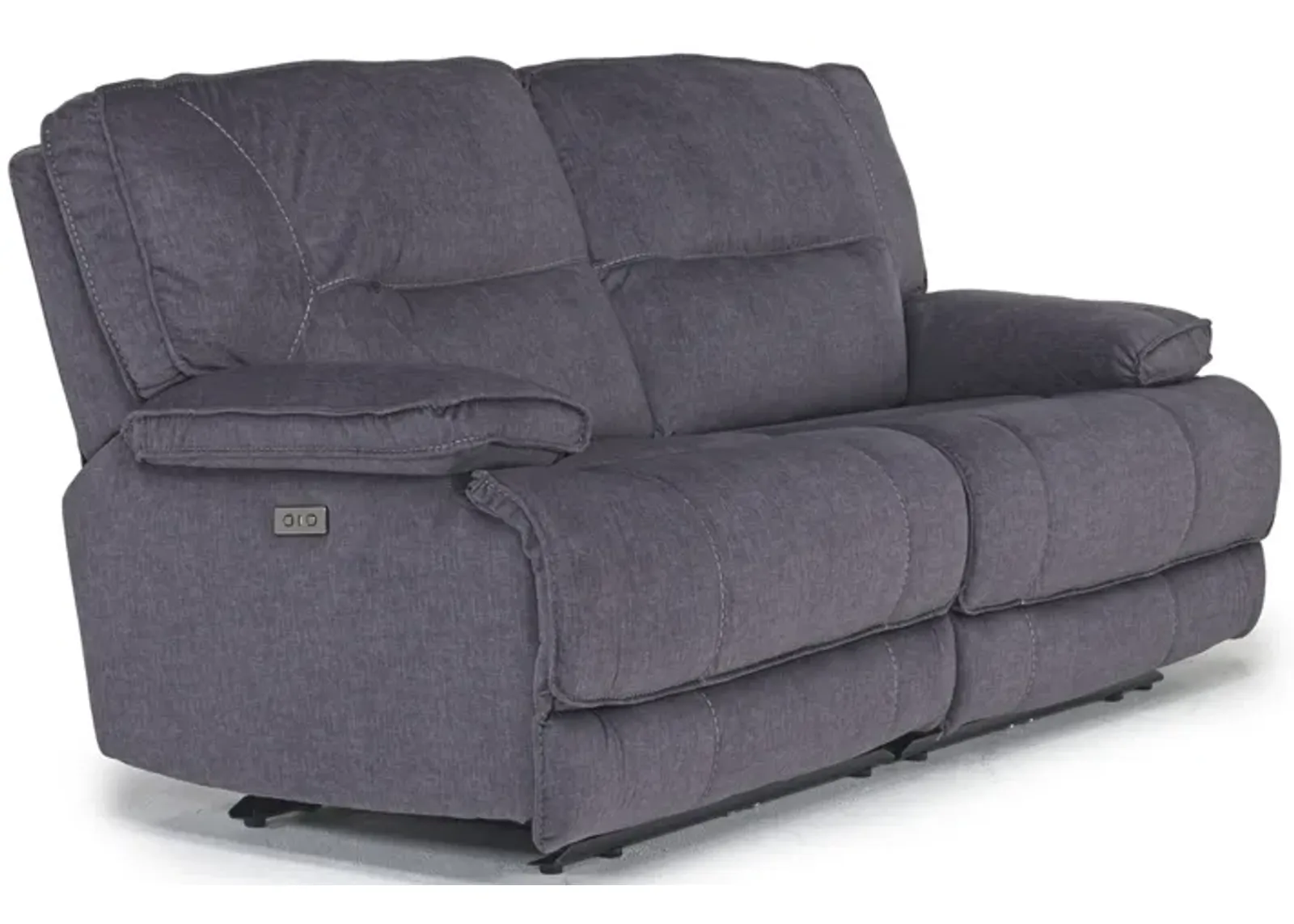 Retreat Power Loveseat in Charcoal