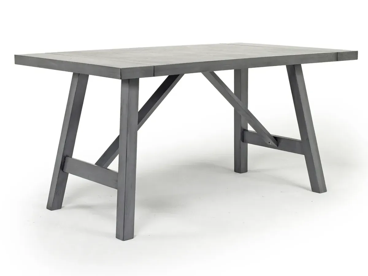 Rockford Counter Height Dining Table & 6 Stools in Gray