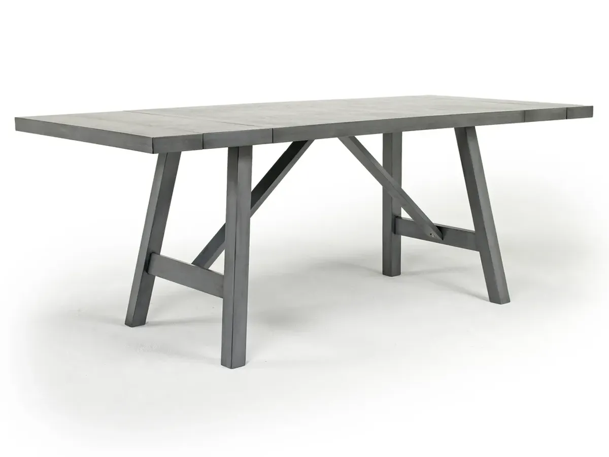 Rockford Counter Height Dining Table & 6 Stools in Gray