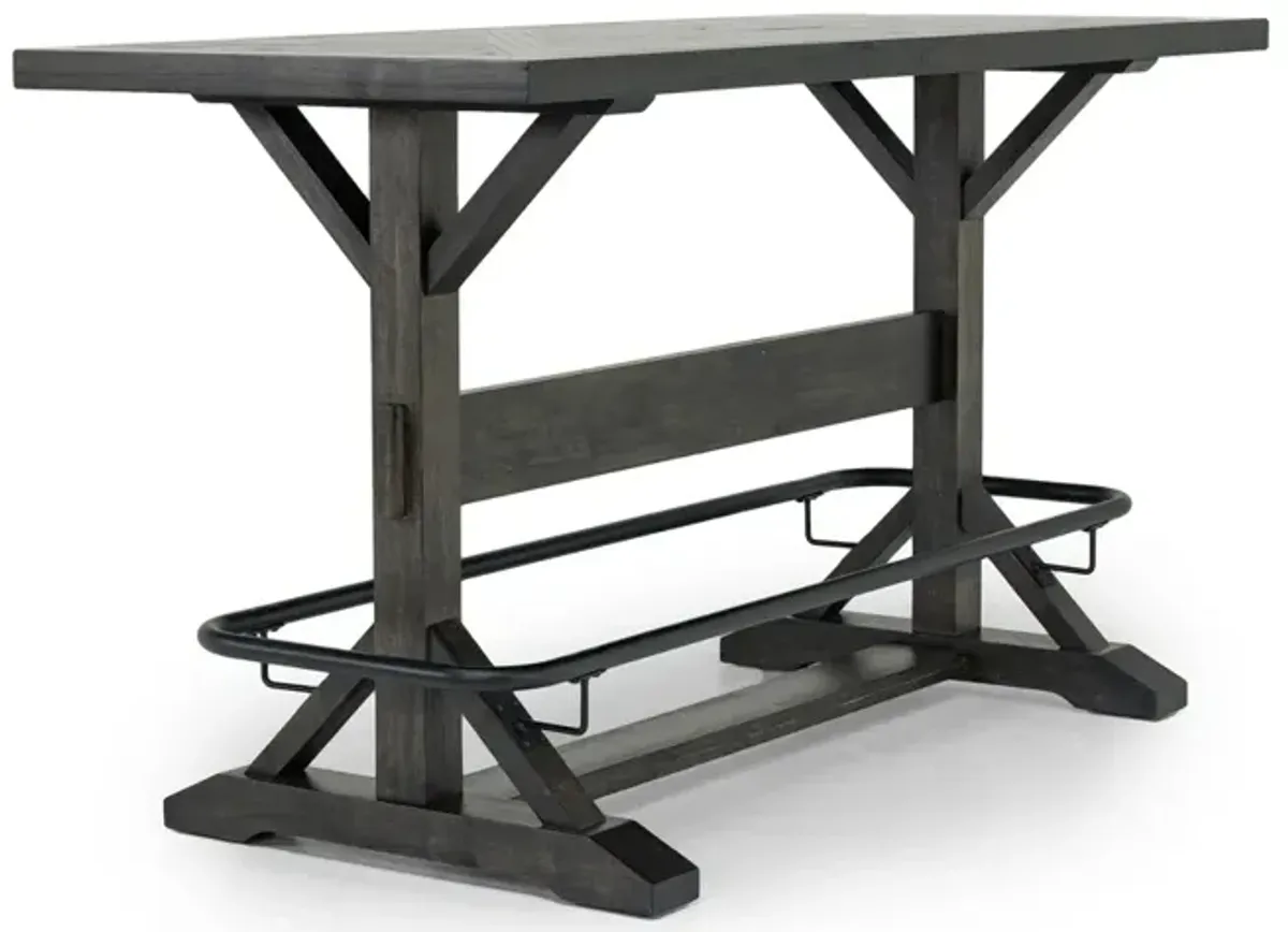 Sequoia Bar Height Dining Table in Espresso