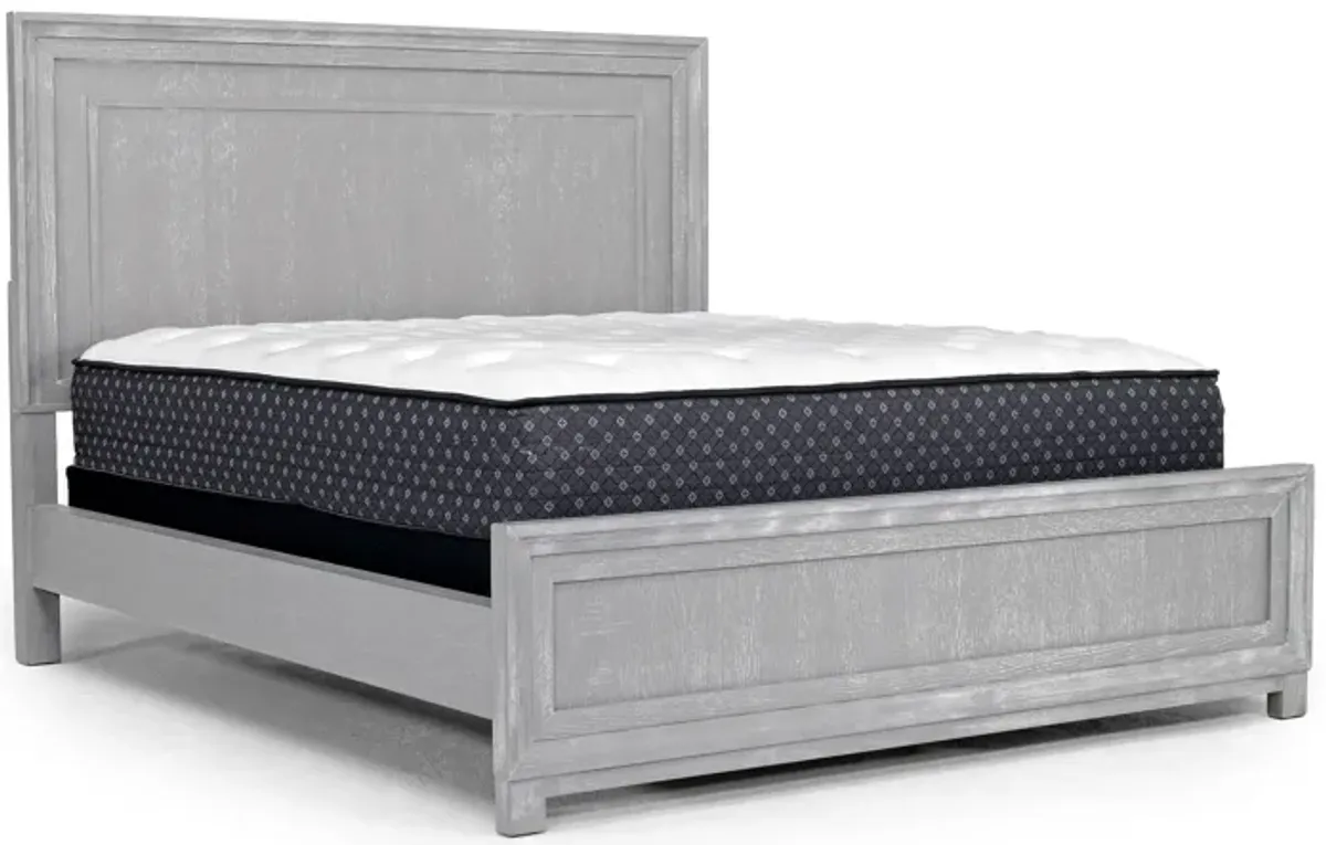 Sergio Panel Bed in Gray, CA King