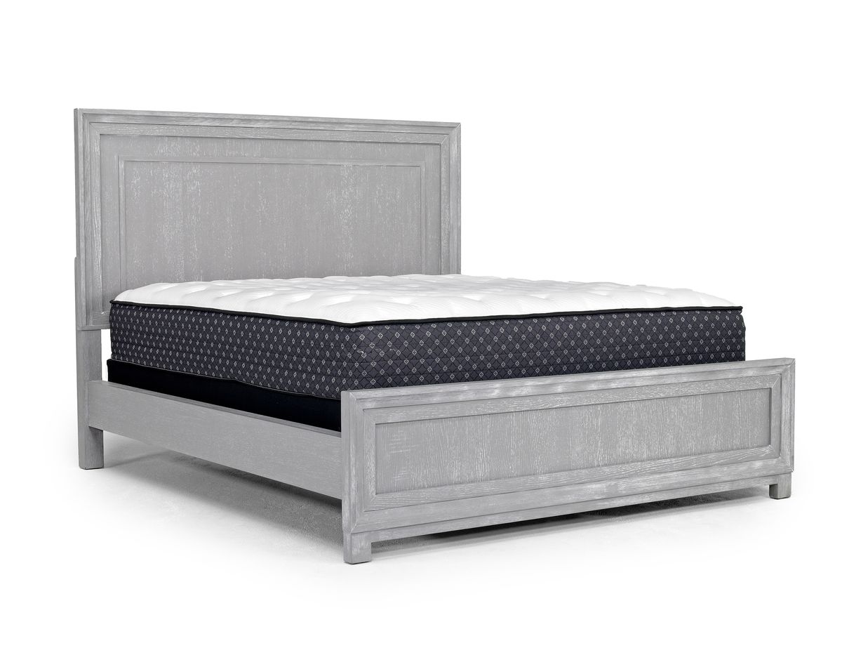 Sergio Panel Bed in Gray, CA King