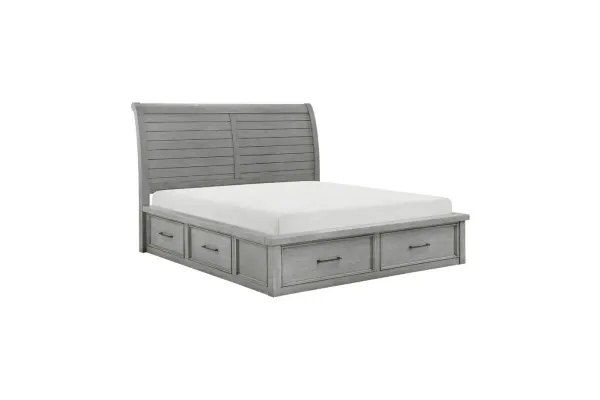 Dropship Full Size Wooden Platform Bed With Multi-functional Storage Space, Nightstand, 2 Drawers, USB Ports And Desk, White To Sell Online At A Lower Price