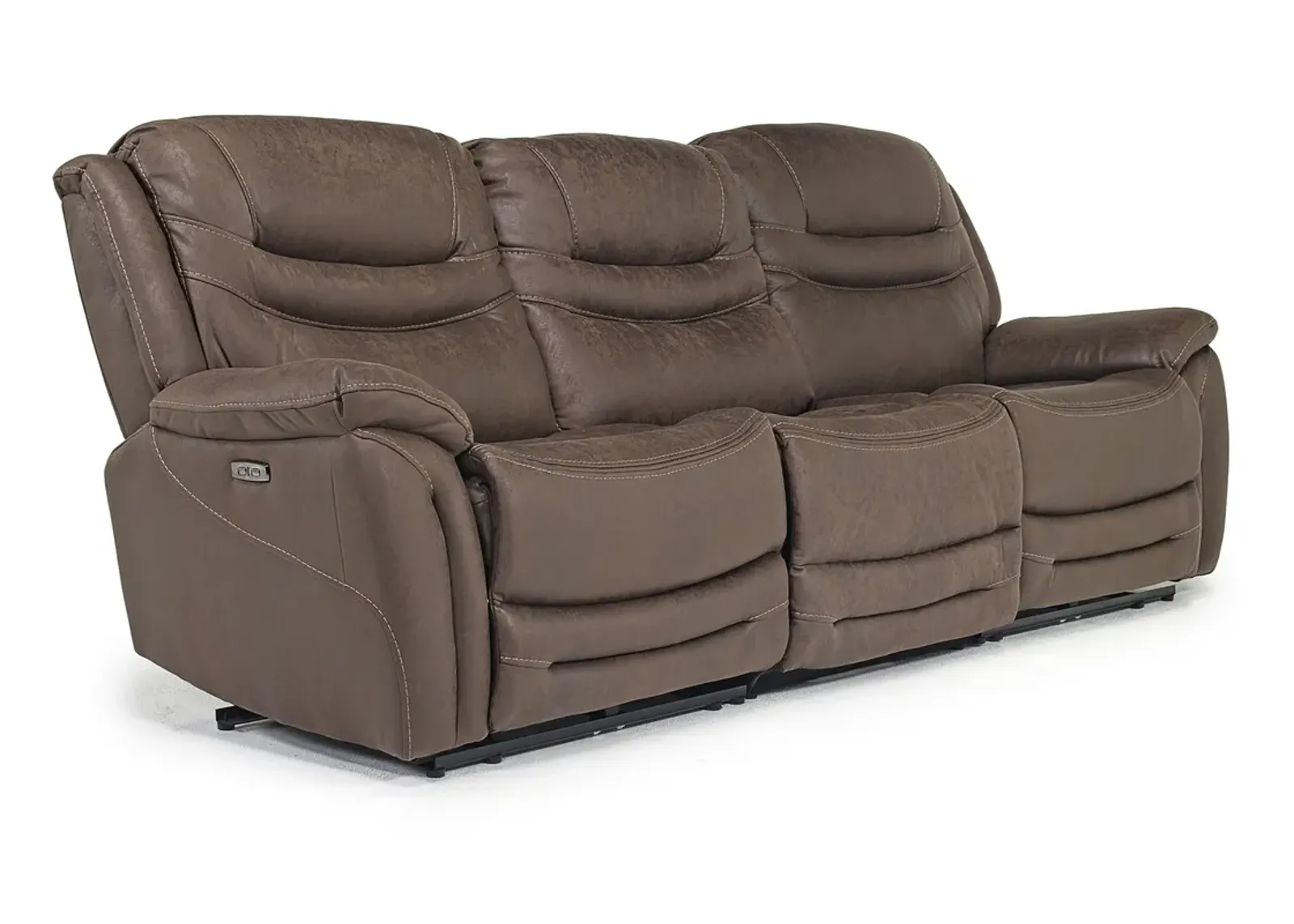 Splash 2 Power Sofa in Brown